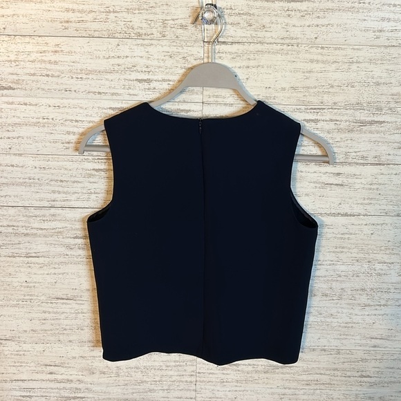 Carmen Marc Valvo Blouse l SIZE S - Picture 2 of 6